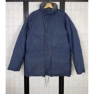 Eddie Bauer RIDGELINE Vintage Padded Hooded Jacket. Size: M